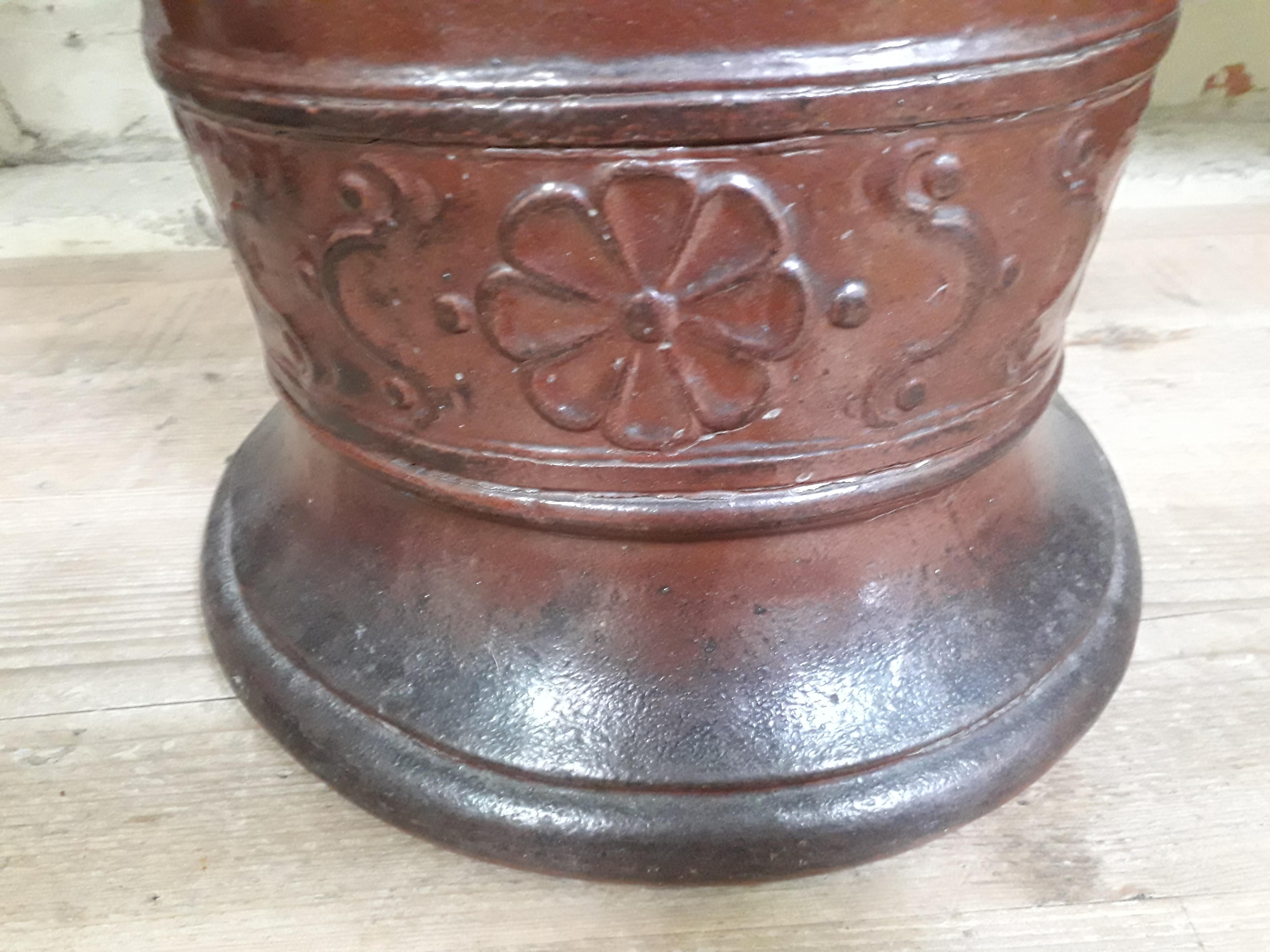 A late Victorian salt glazed pottery stick and umbrella stand, in commemoration of the Queen's - Image 7 of 10