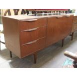 A MacIntosh teak sideboard, length 153cm.