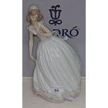 A large Lladro figure - The Glass Slipper, with original box