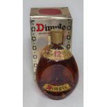 An unopened bottle of John Haig & Co Dimple deluxe Scotch 12 year old Whisky in original box