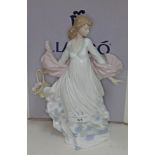 A large Lladro figure - Spring Splendor, with original box