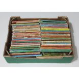 A box of approx 47 vintage Ladybird books (play worn)