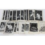 A collection of early science fiction fanzines, approx 28 copies Fantasy Advertiser/Science