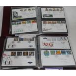 Two albums of various commemorative FDCs.