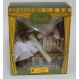 A Steiff Romeo & Juliet limited edition two bear set, with original box and certificate.