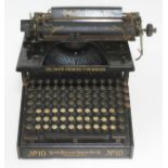 A Smith Premier Typewriter No.10