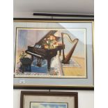 A Raymond Boyes limited edition signed print - "Classical" appx 55 x 37 cm, framed and glazed appx