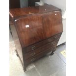 A mahogany bureau