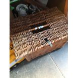 A fishing basket