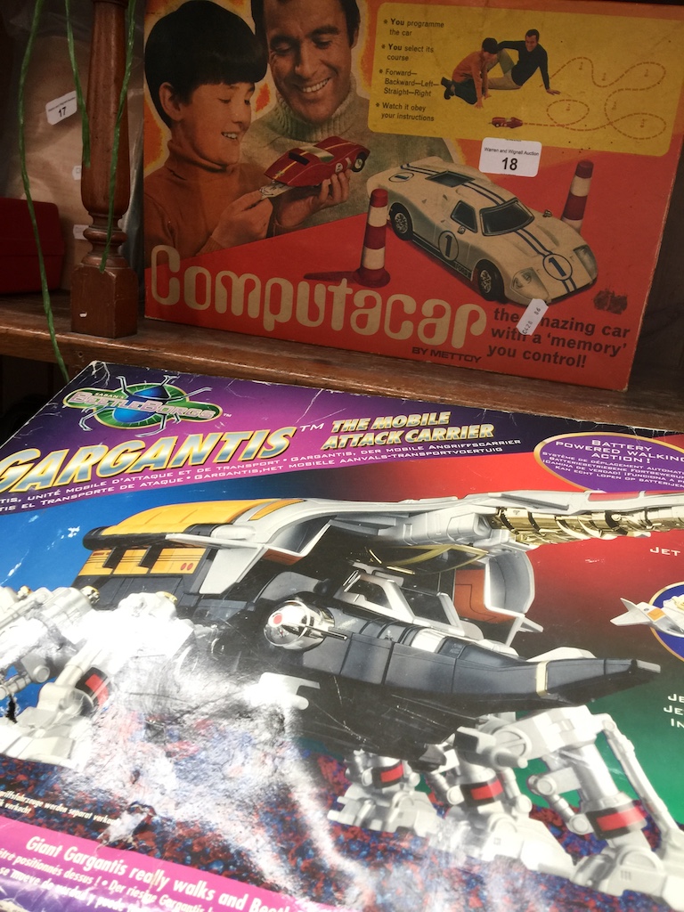 Two boxed vintage toys