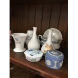 Wedgwood china selection