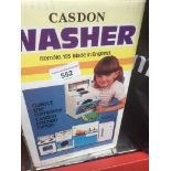 A vintage 1970s boxed Casdon Washer toy washing machine