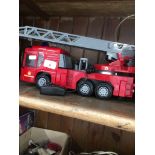 An RC fire engine.