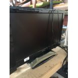 A Sharp 22" LCD TV with remote