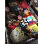 A box of toys