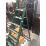 A set of vintage Simplex step ladders