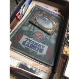 A box of ephemera