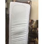 A single electric bed with mattress