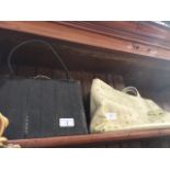 A vintage snakeskin Wiklorbag handbag and a Radley leather handbag
