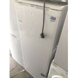 A Beko tall freezer