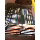 Box of classical CDs
