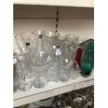 Selection of glasssware