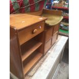 A Nathan teak telephone table