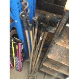 A set of chimney sweep brushes Catalogue only, live bidding available via our website. If you