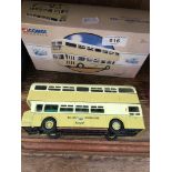 A corgi model bus - Leyland Atlantean, Wallasey corporation Catalogue only, live bidding available