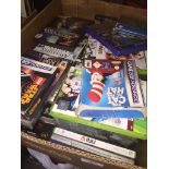 A box of Xbox, PS2 and PC games. Catalogue only, live bidding available via our website. If you