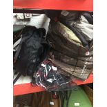 Ruck sack, life belft, sleeping bags etc Catalogue only, live bidding available via our website.