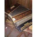 Vintage Hohner accordian and parts - spares & repairs Catalogue only, live bidding available via our