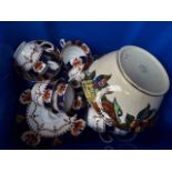 A box of Edwardian china etc Catalogue only, live bidding available via our website. If you