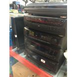 Kenwood hi-fi stacking system Catalogue only, live bidding available via our website. If you require