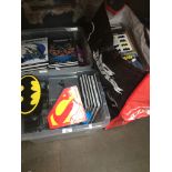 A large quantity of Batman books and other related items Catalogue only, live bidding available