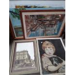 2 pictures and 2 tapestries. Catalogue only, live bidding available via our website. If you