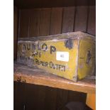 A vintage Dunlop tin - empty Catalogue only, live bidding available via our website. If you