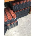 A large quantity of plastic plant pots. Catalogue only, live bidding available via our website. If