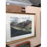 A framed print - Sunlight in the valley - Langdale