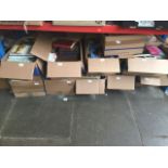 Approx 12 boxes of books Catalogue only, live bidding available via our website. If you require P&