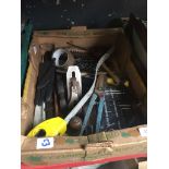 A box of tools Catalogue only, live bidding available via our website. If you require P&P please
