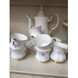 Royal alber Val D'Or china teaset Catalogue only, live bidding available via our website. If you