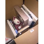 A box of books and a soft toy Catalogue only, live bidding available via our website. If you require