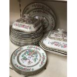 Indian tree dinner ware Catalogue only, live bidding available via our website. If you require P&P