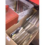 2 boxes of LPs, 45s and CDs Catalogue only, live bidding available via our website. If you require