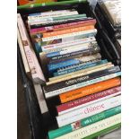 A box of cookery books. Catalogue only, live bidding available via our website. If you require P&P