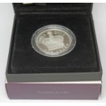 Elizabeth II Royal Mint The Longest Reigning Monarch 2015 £5 silver proof coin, .925 wt 28.28g,