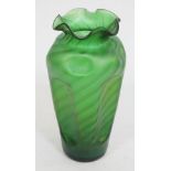 An Austrian Art Nouveau glass vase by Loetz, height 26cm.