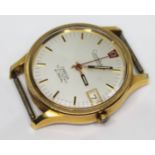 A 1970 gold plated Omega Constellation Chronometer Electronic F300 wristwatch 198.003, with signed