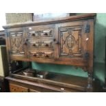 An Allen & Appleyard oak sideboard Catalogue only, live bidding available via our website. Please